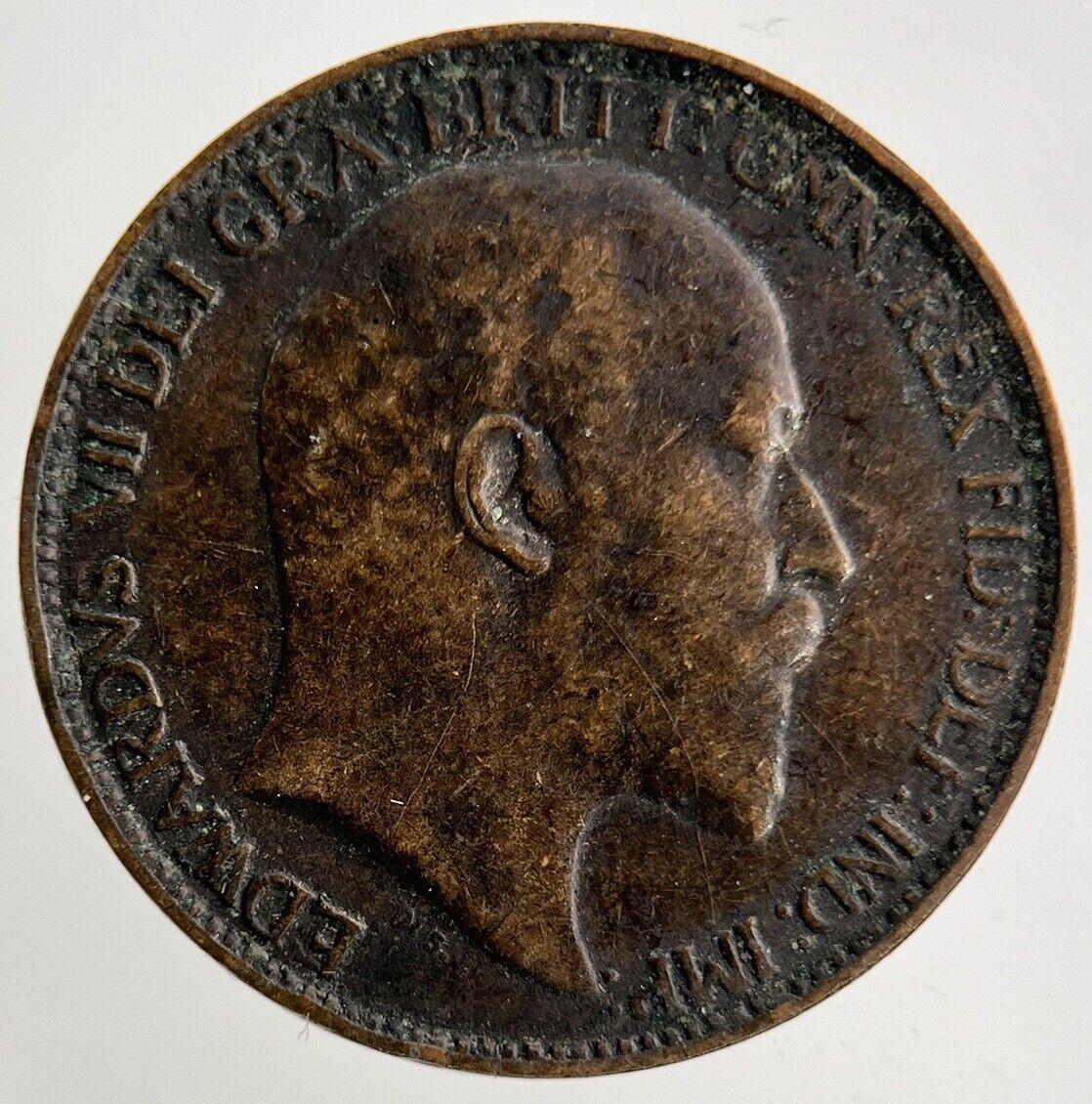 1904 Edward VII Farthing Coin | Fine Collectable Grade