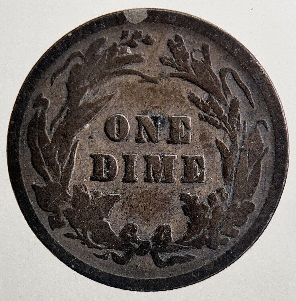 1905 US USA Barber One 1 Dime Silver Coin | Collectable Grade | a5599