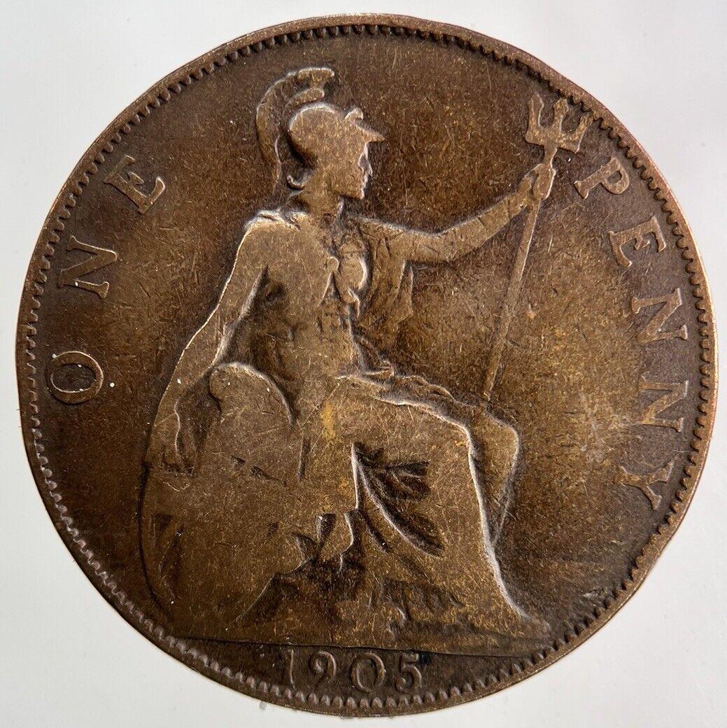 1905 Edward VII One Penny Coin | Collectable Grade