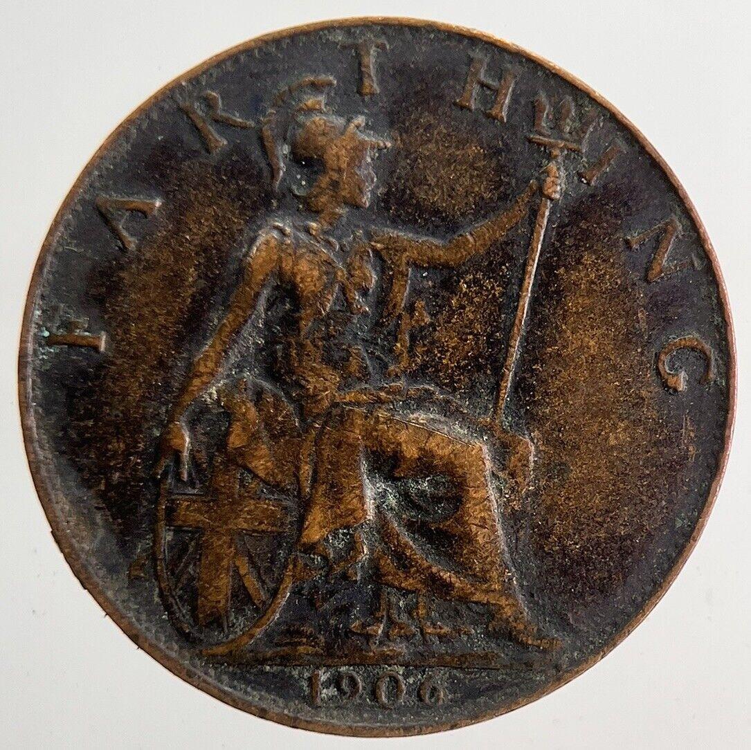 1906 Edward VII Farthing Coin | Fine Collectable Grade