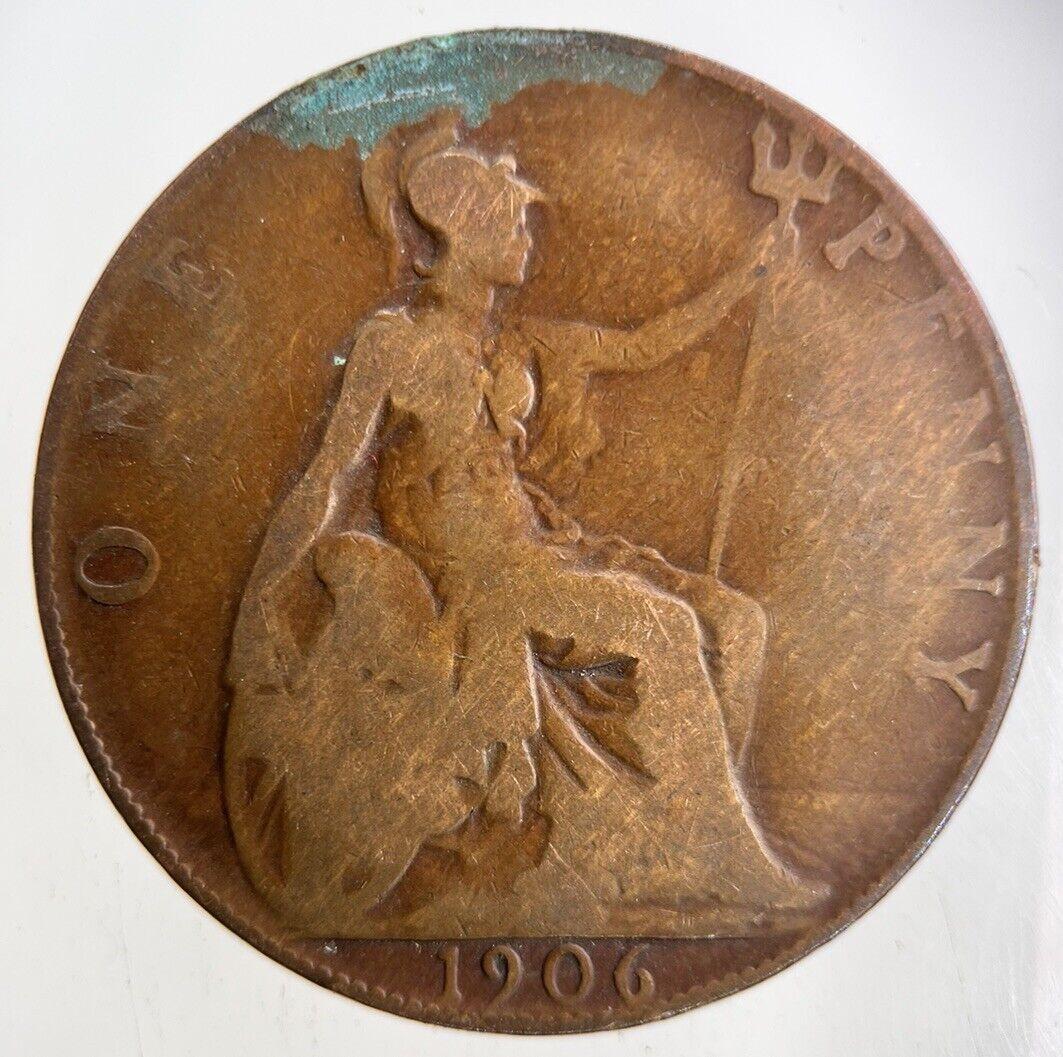 1906 Edward VII One Penny Coin | Collectable Grade
