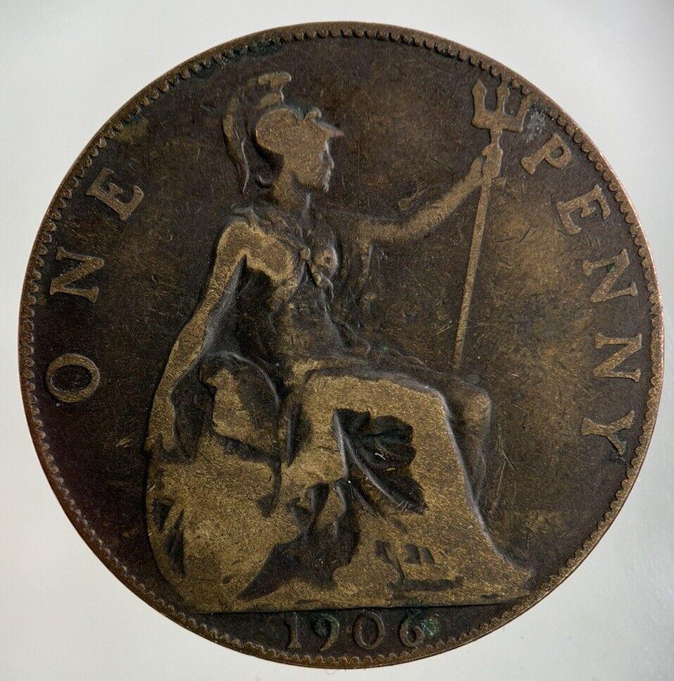 1906 Edward VII One Penny Coin | Collectable Grade