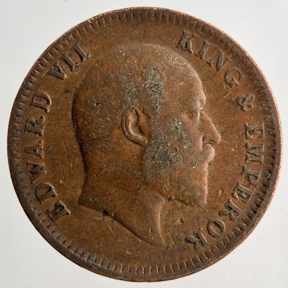 1906 India 1/4 Quarter Anna Coin | Fine Collectable Grade