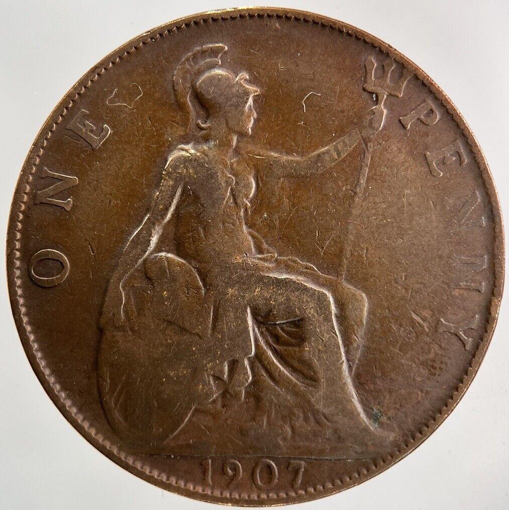 1907 Edward VII One Penny Coin | Collectable Grade