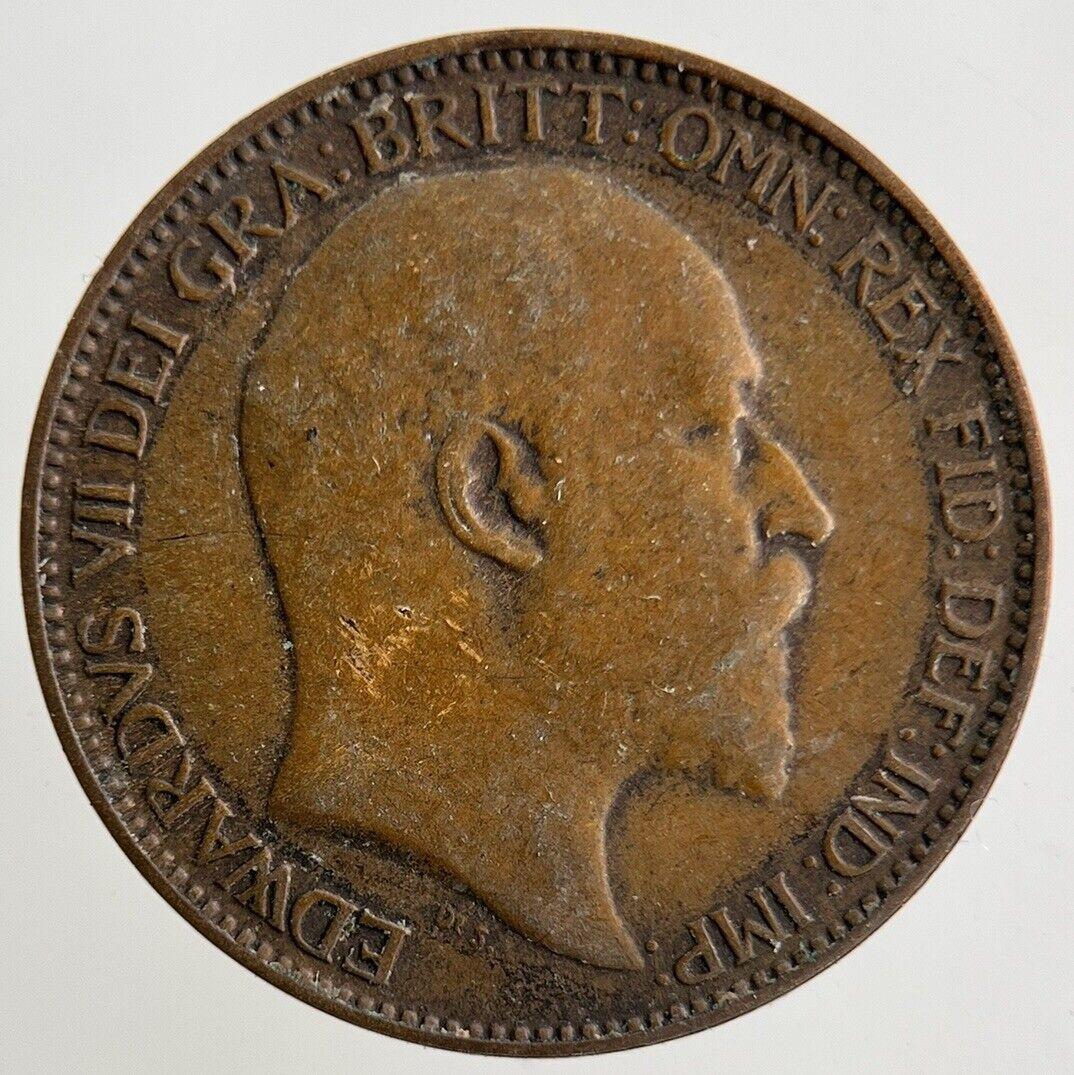 1907 Edward VII Farthing Coin | Fine Collectable Grade