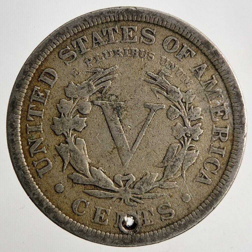 1908 US USA Nickel 5 Cents Coin | Collectable Grade