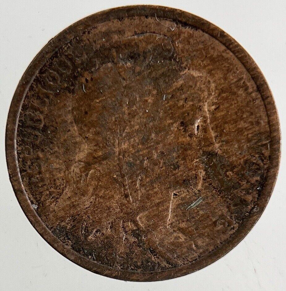 1909 France 1 Centime Coin | Collectable Grade