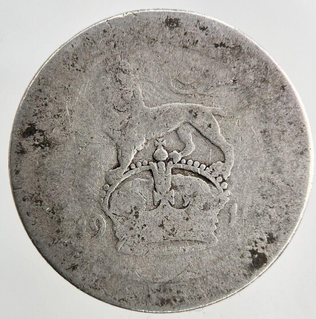 1910 Edward VII One Shilling Silver Coin | Fair Grade
