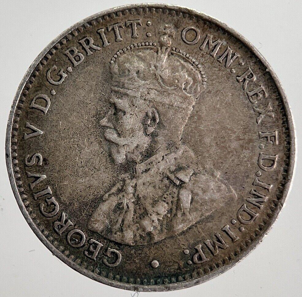 1911 Australia Threepence Silver Coin | Very High Grade | a8401