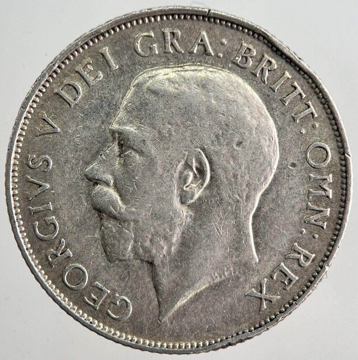 1911 George V Shilling Silver Coin | Very High Grade | a8196