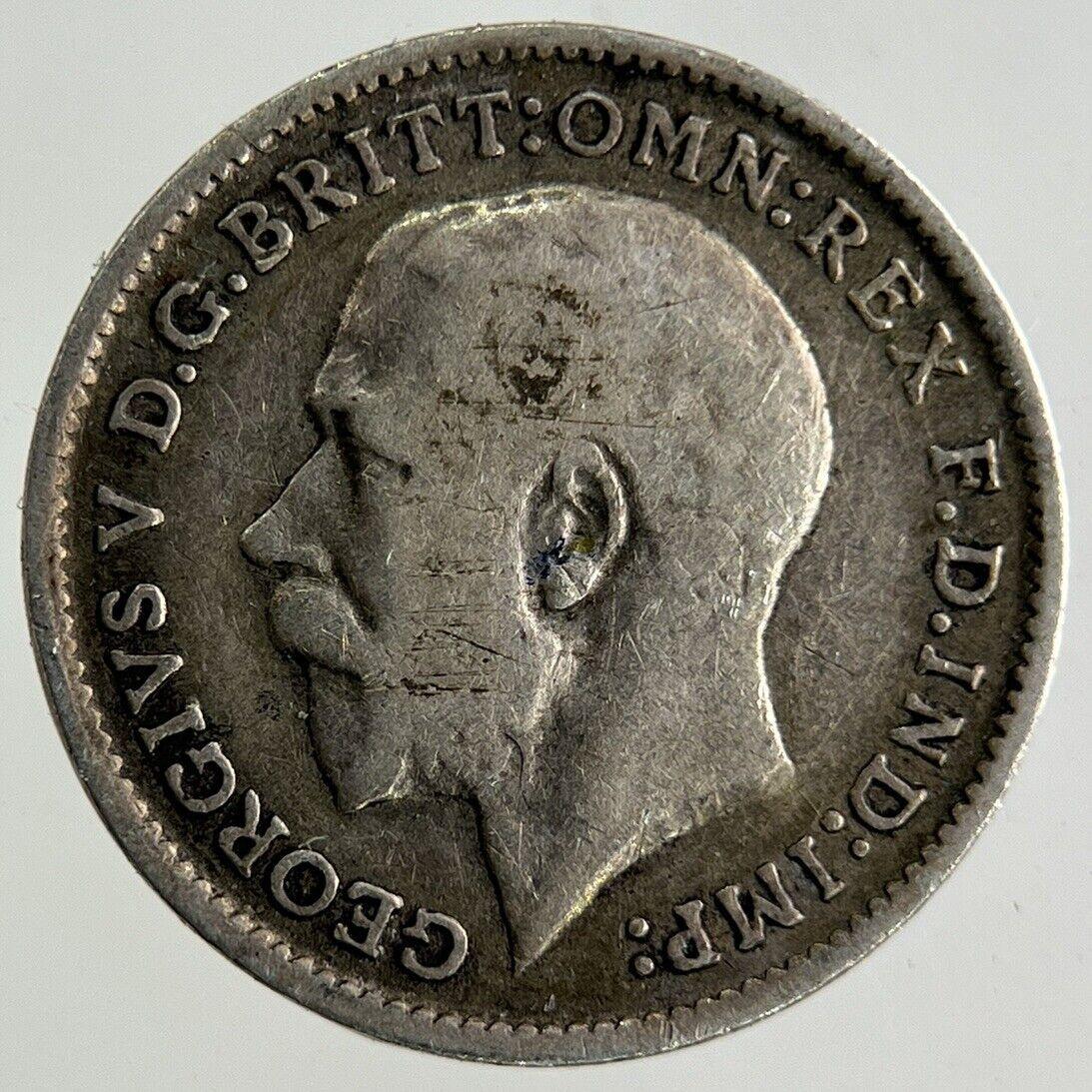1911 George V Threepence Silver Coin | Fine Collectable Grade
