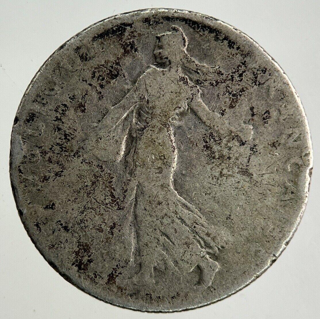 1912 France 50 Centimes Silver Coin | Collectable Grade