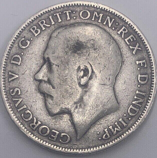 1914 George V Florin | British Silver Coin | Collectable Grade | a16