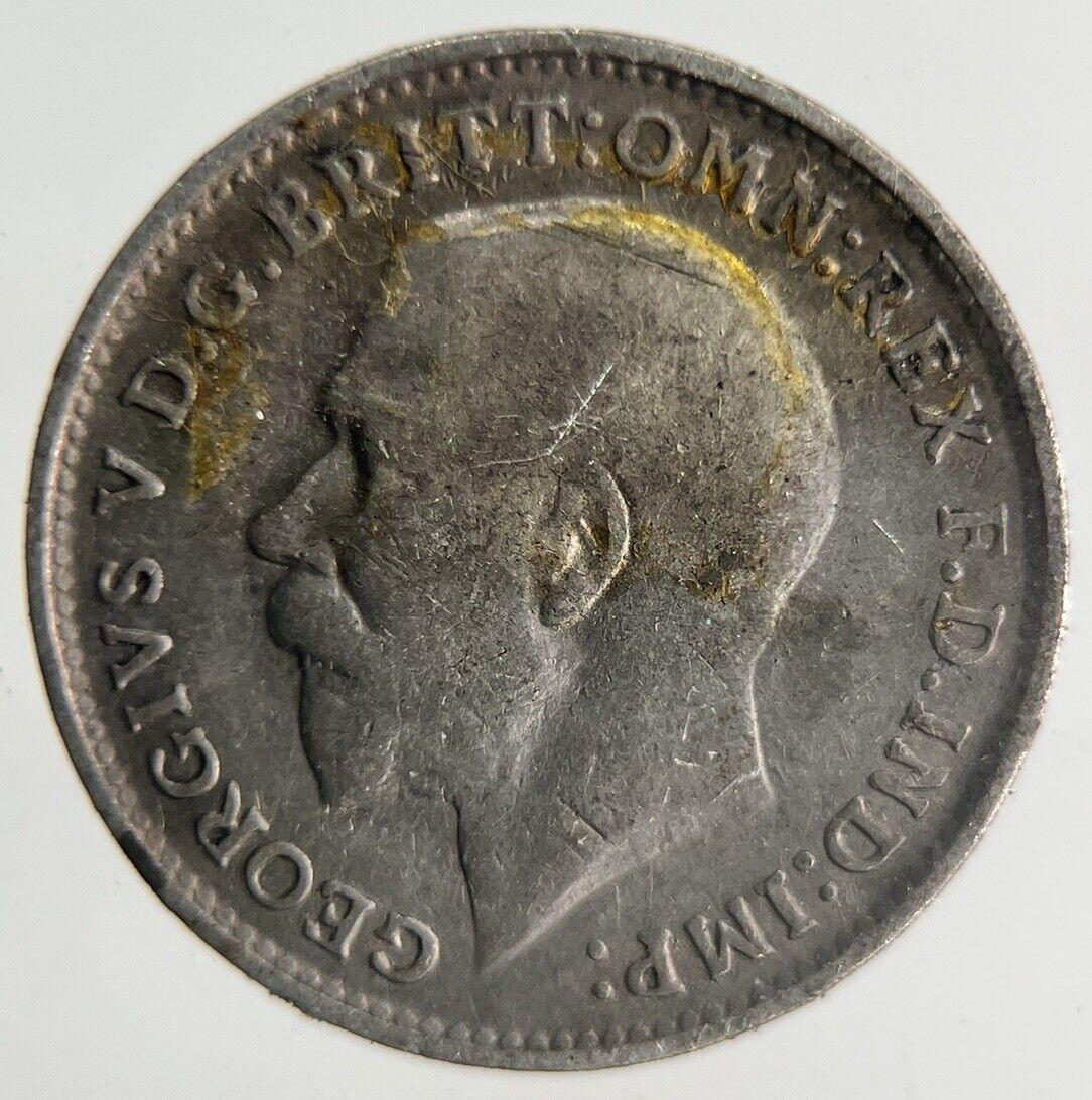 1914 George V Threepence Silver Coin | Fine Collectable Grade