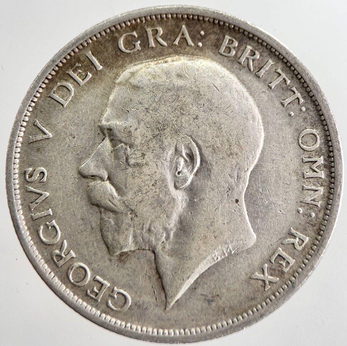 1915 George V Half-Crown Silver Coin | Fine Collectable Grade | a8532