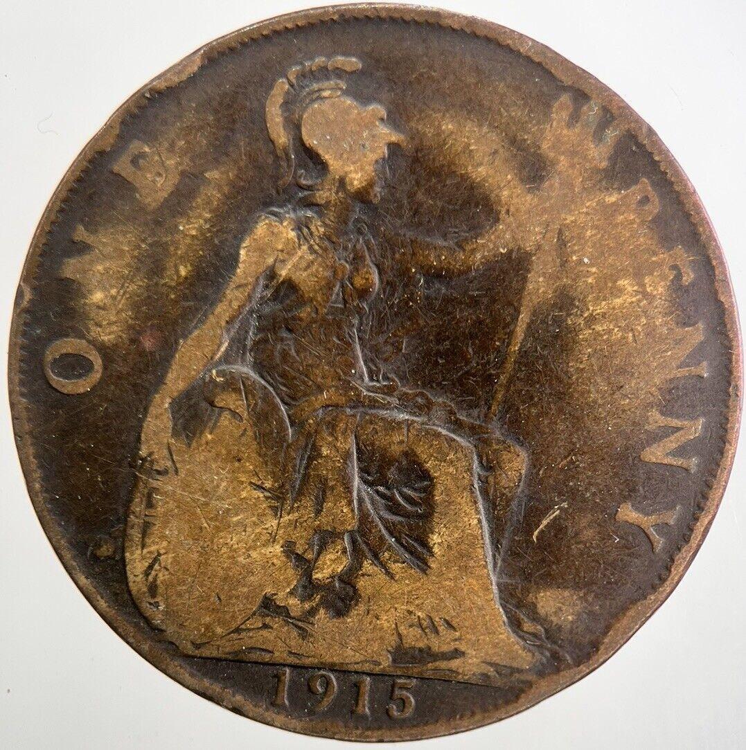 1915 George V One Penny Coin | Collectable Grade