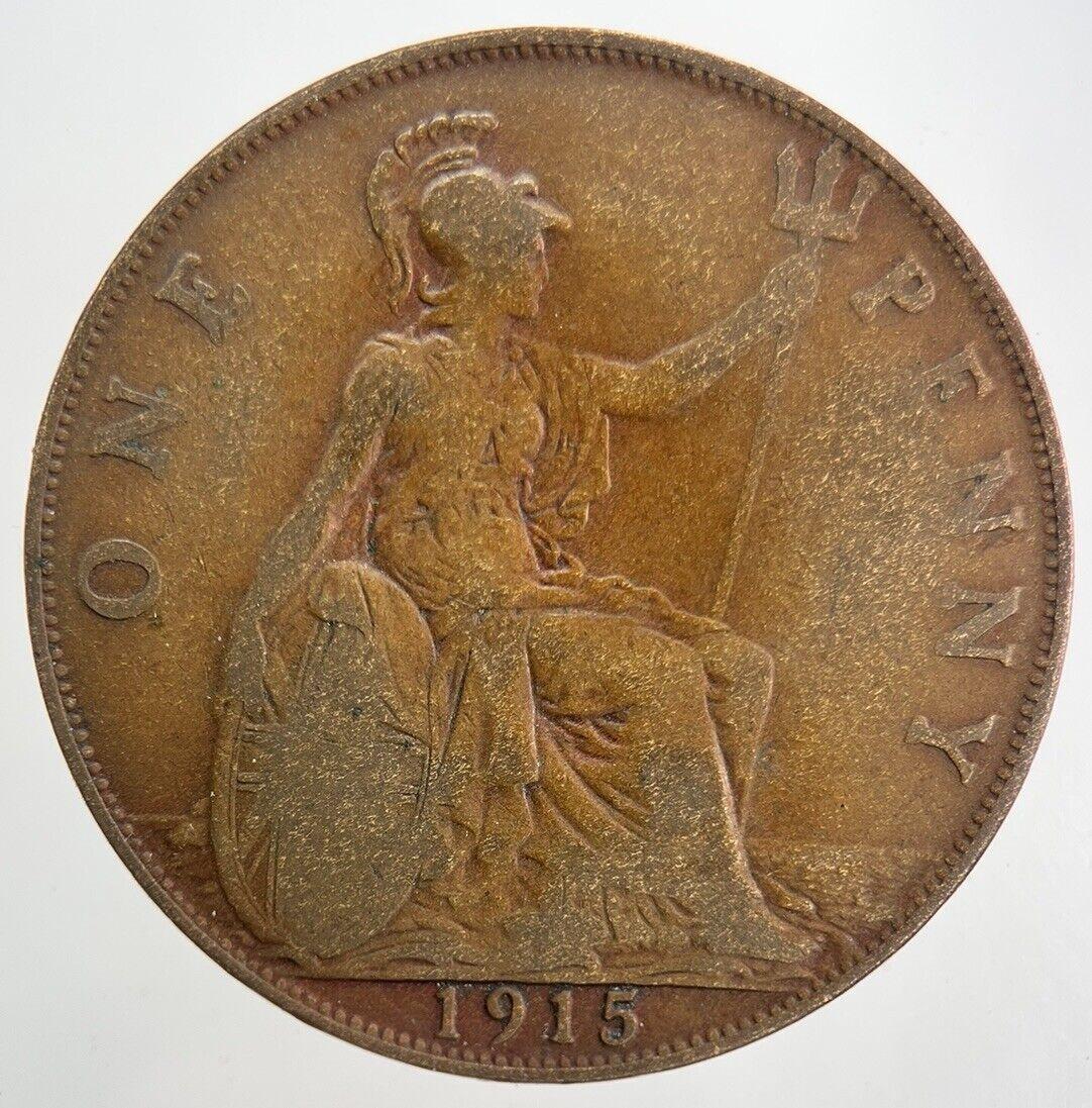 1915 George V One Penny Coin | Collectable Grade