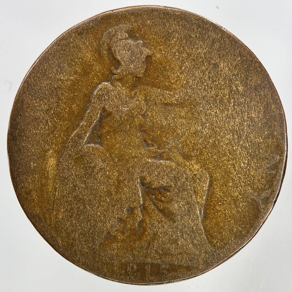 1915 George V Half-Penny Coin | Fair Grade