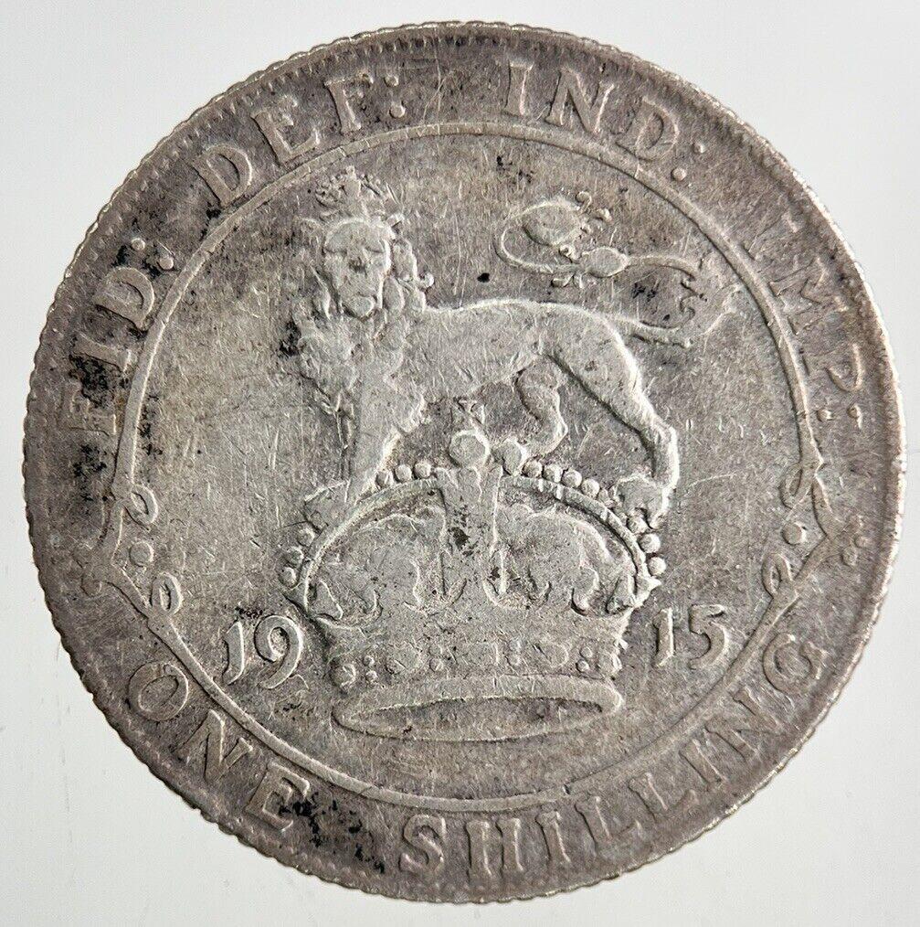 1915 George V Shilling Silver Coin | Collectable Grade