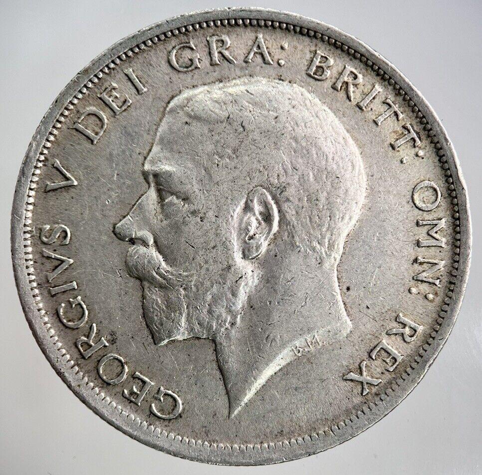 1915 George V Half-Crown Silver Coin | Very High Grade