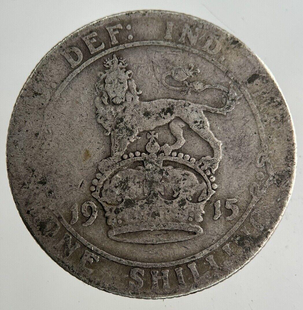 1915 George V Shilling Silver Coin | Collectable Grade