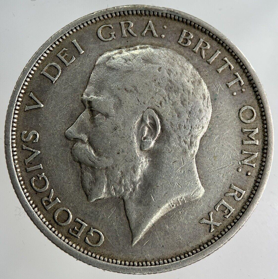 1915 George V Half-Crown Silver Coin | Very High Grade