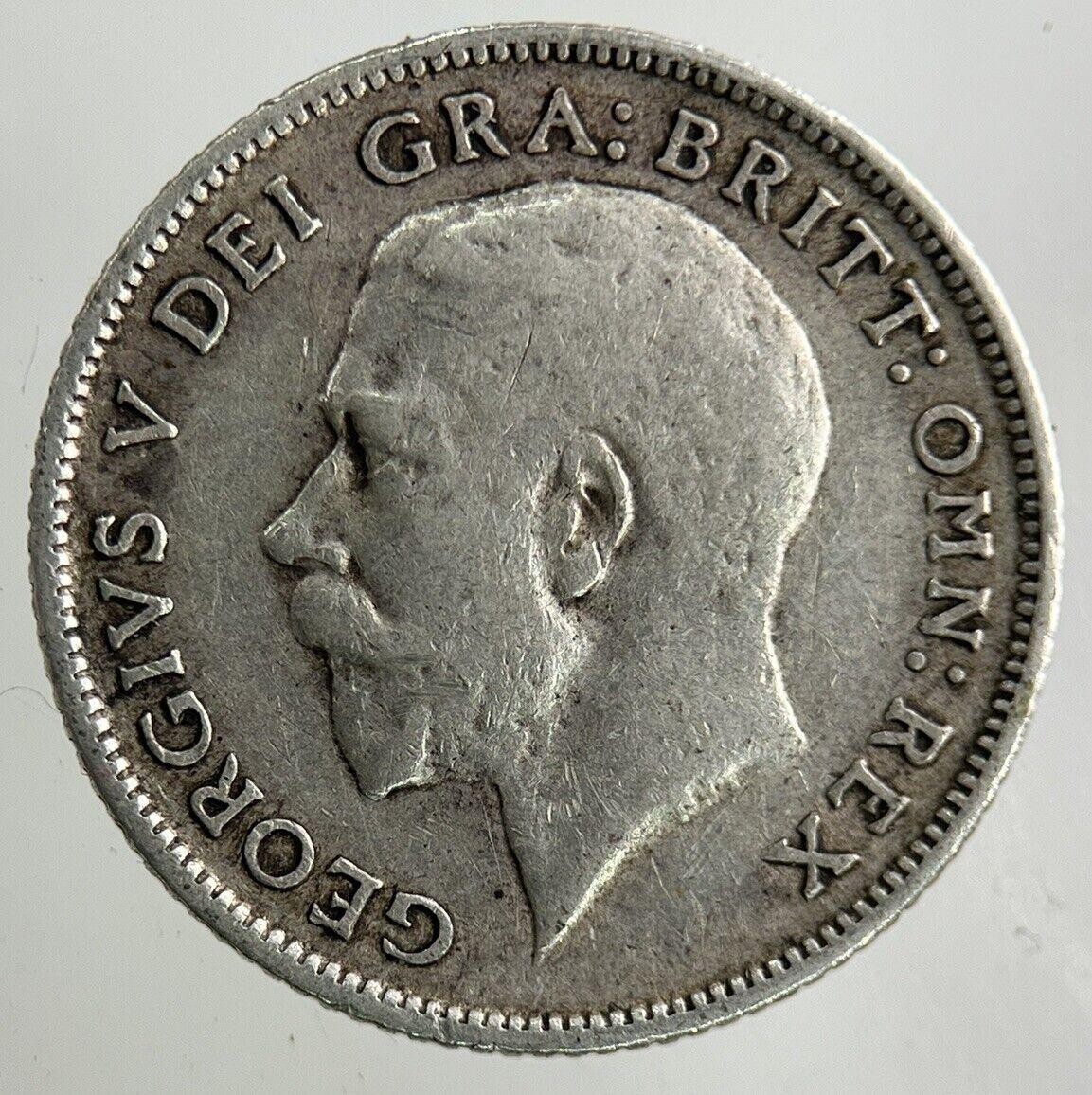 1915 George V Sixpence Silver Coin | Fine Collectable Grade
