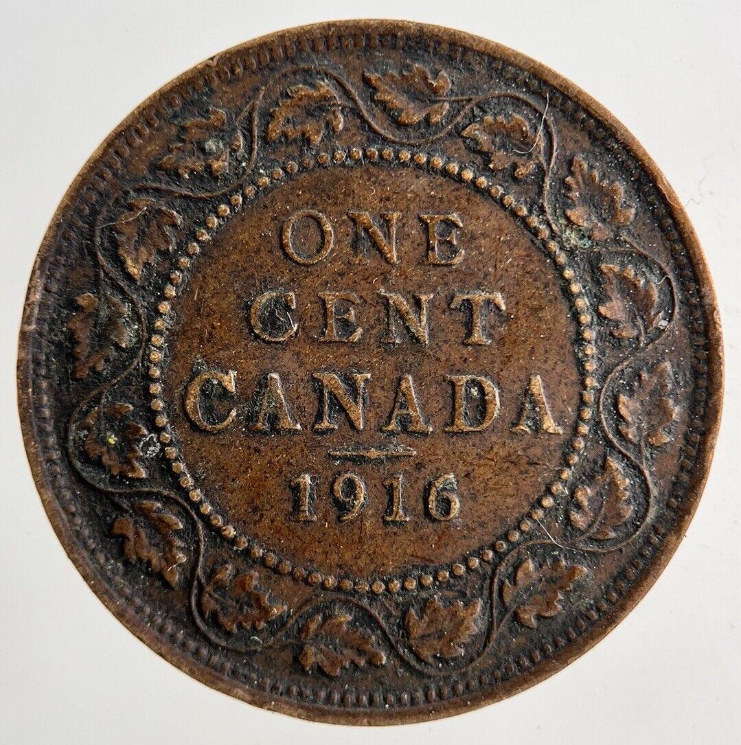 1916 Canada 1 Cent Coin | Fine Collectable Grade