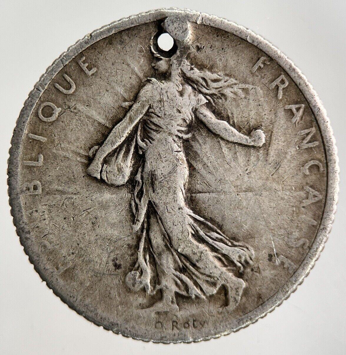 1916 France 1 Franc Silver Coin | Collectable Grade
