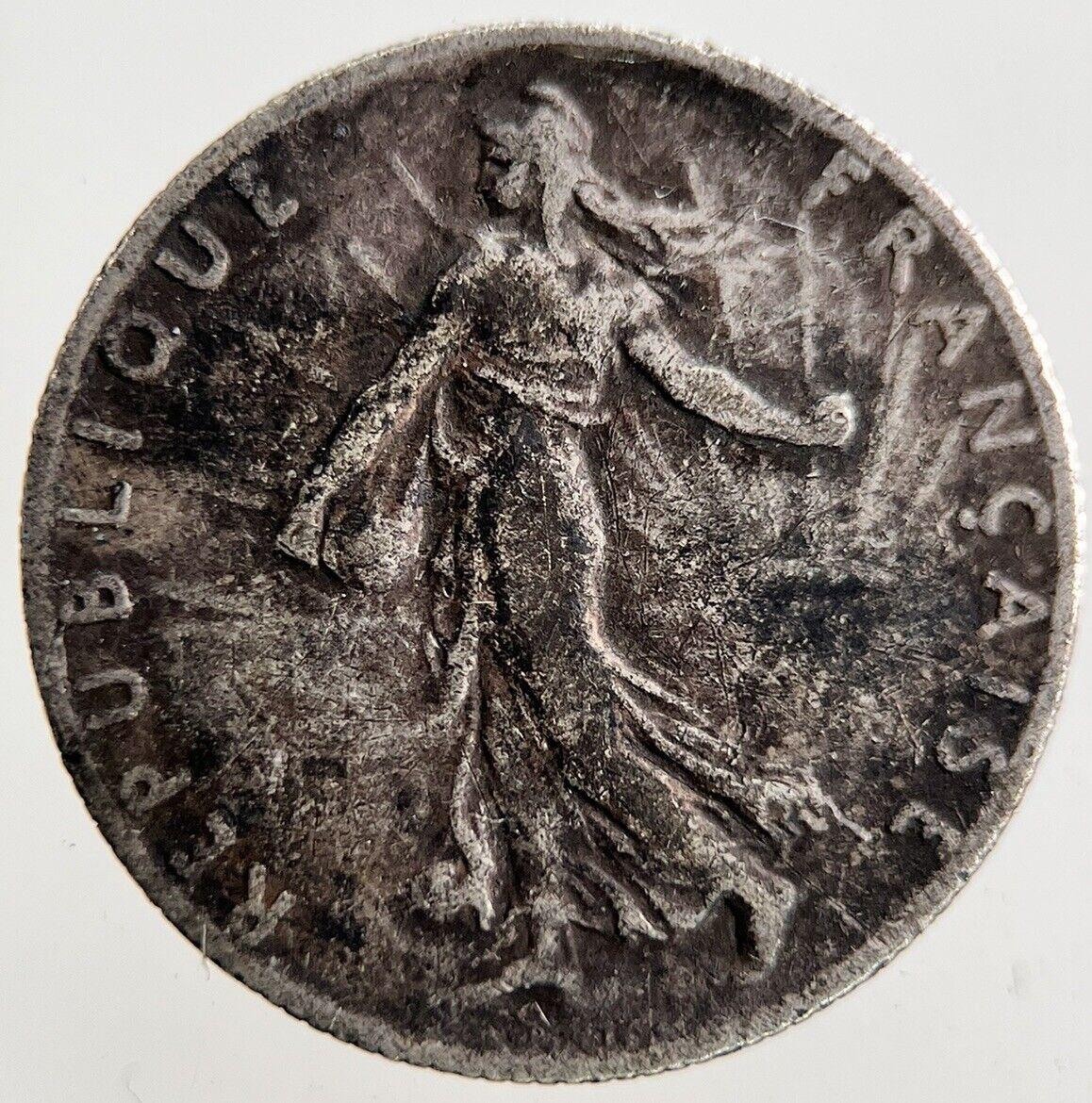 1916 France 50 Centimes Silver Coin | Collectable Grade