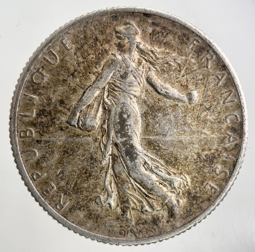 1916 France 2 Franc Silver Coin | Fine Collectable Grade