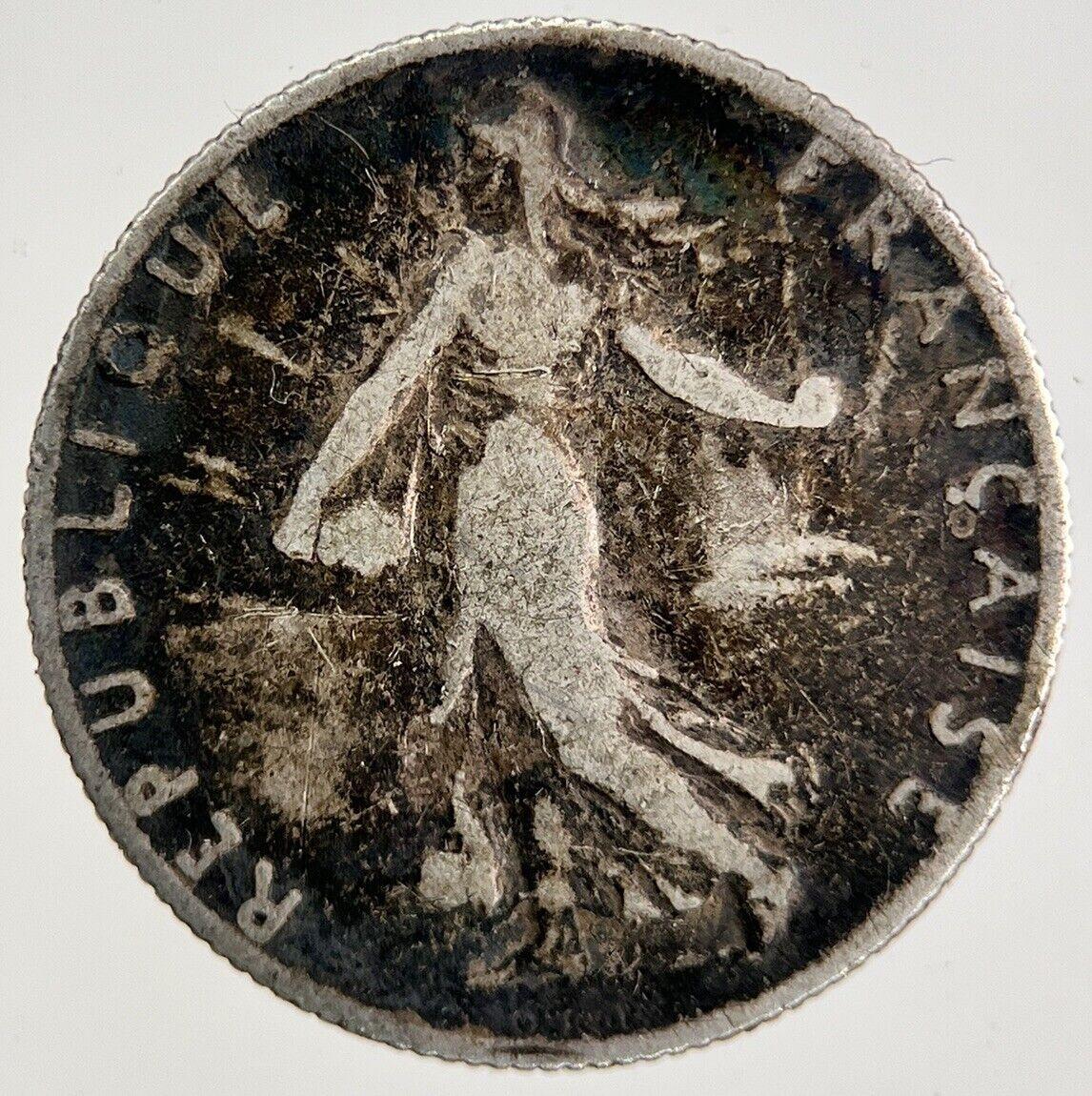 1916 France 50 Centimes Silver Coin | Collectable Grade