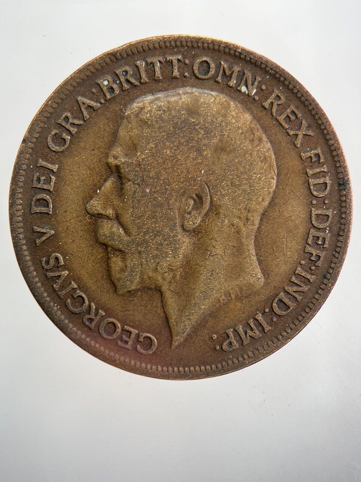 1916 George V One Penny Coin | Collectable Grade
