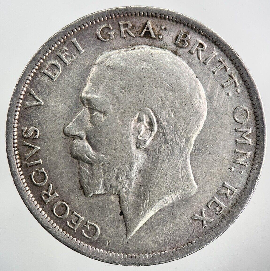 1916 George V Half-Crown Silver Coin | Very High Grade