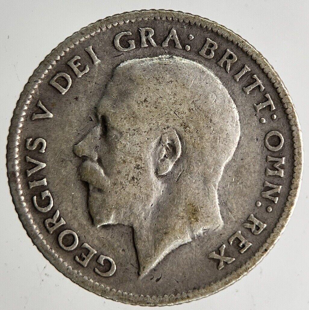 1916 George V Silver Sixpence Coin | Fine Collectable Grade