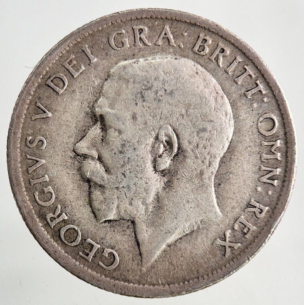 1916 George V Shilling Silver Coin | Fine Collectable Grade