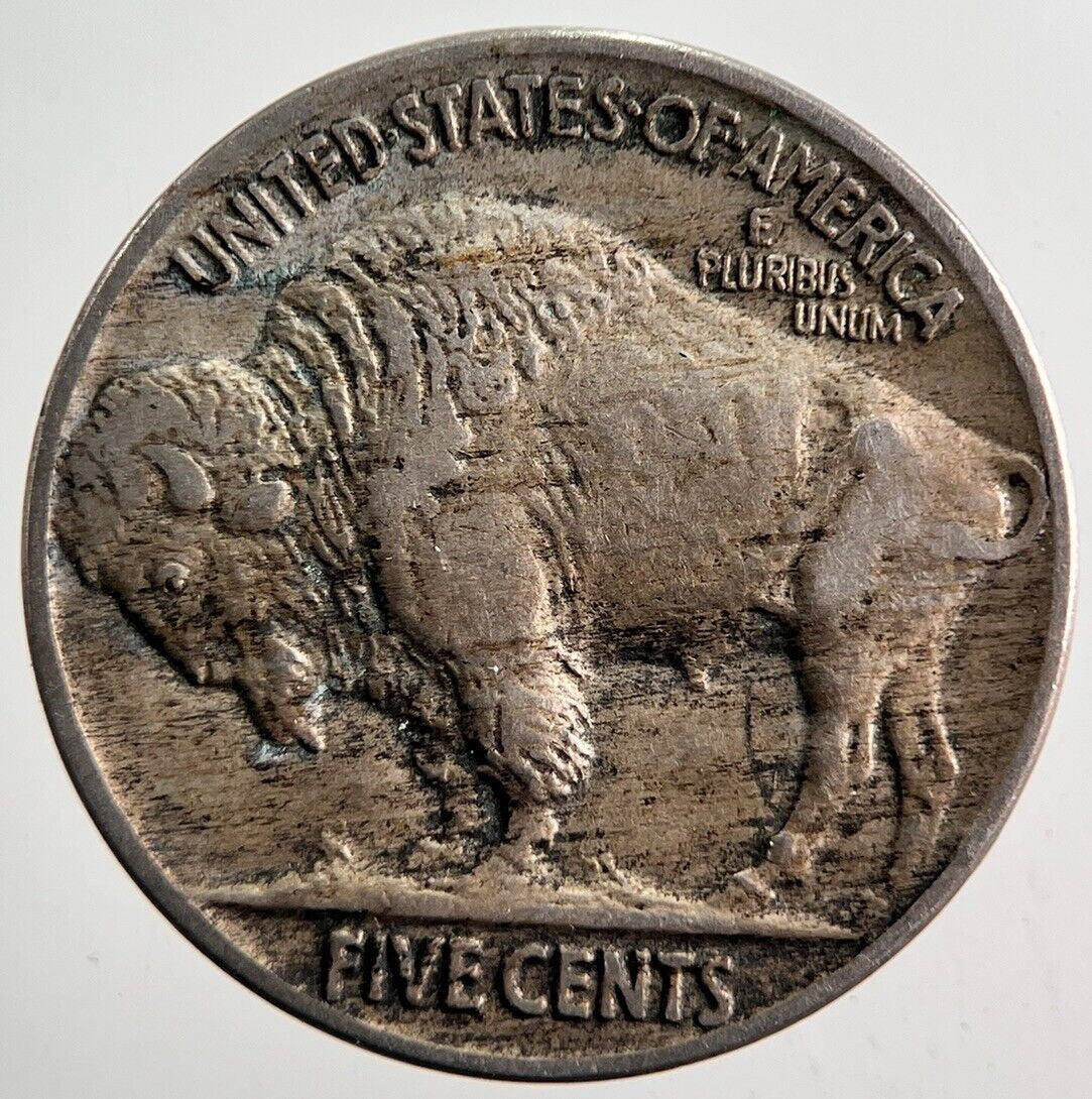 1916 US USA Indian Head Buffalo Nickel Coin | Very High Grade