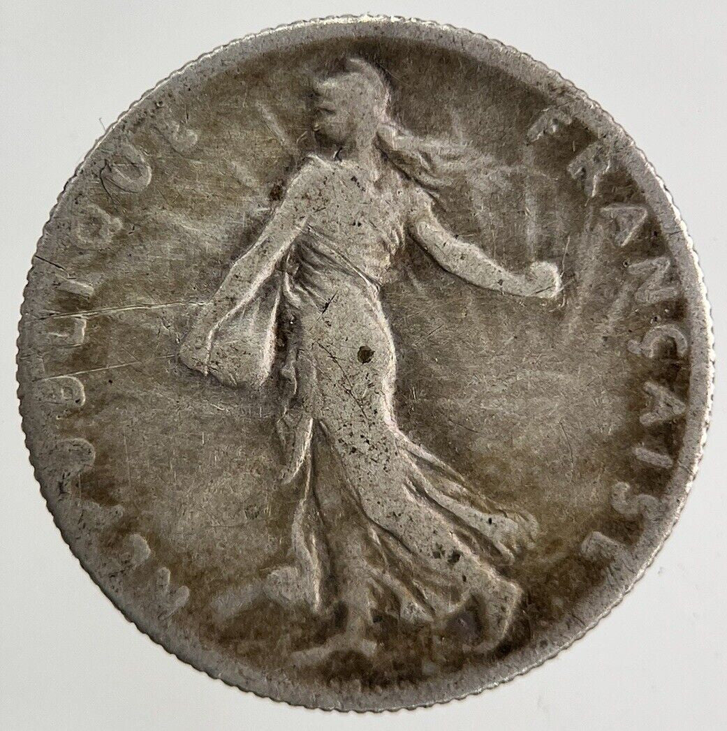 1917 France 50 Centimes Silver Coin | Collectable Grade
