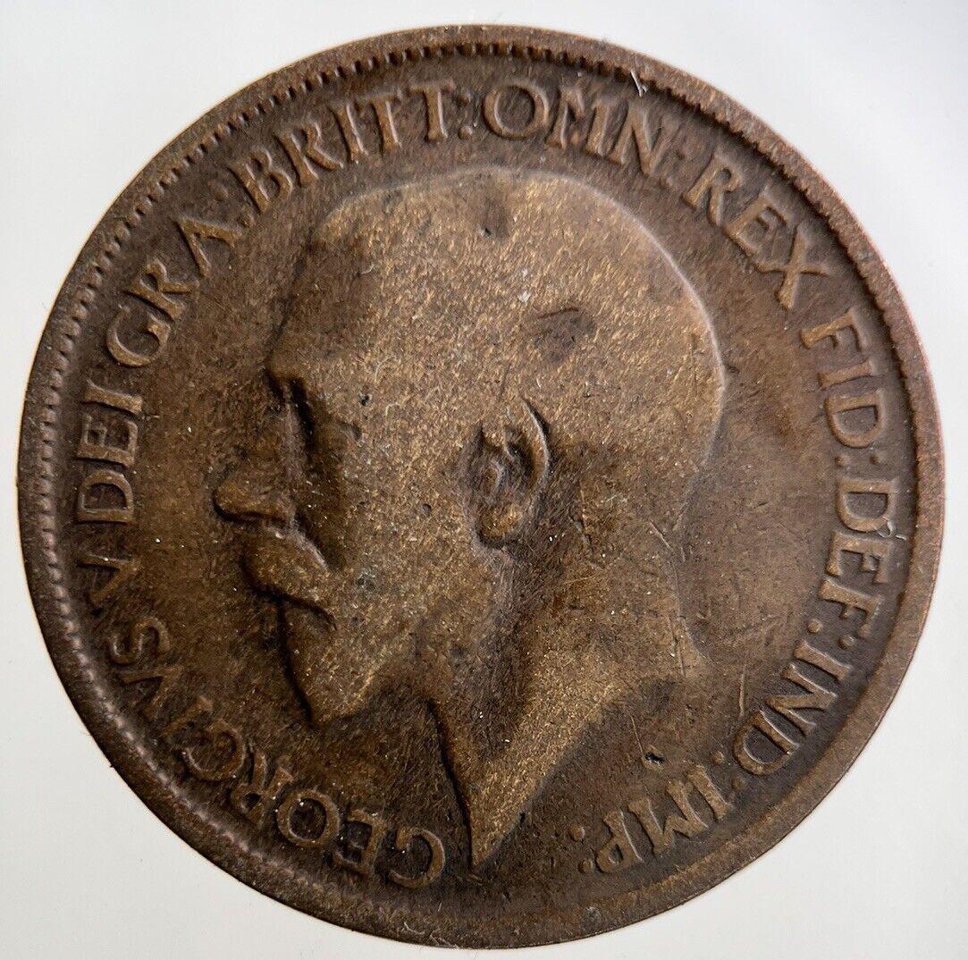 1917 George V Half-Penny Coin | Collectable Grade