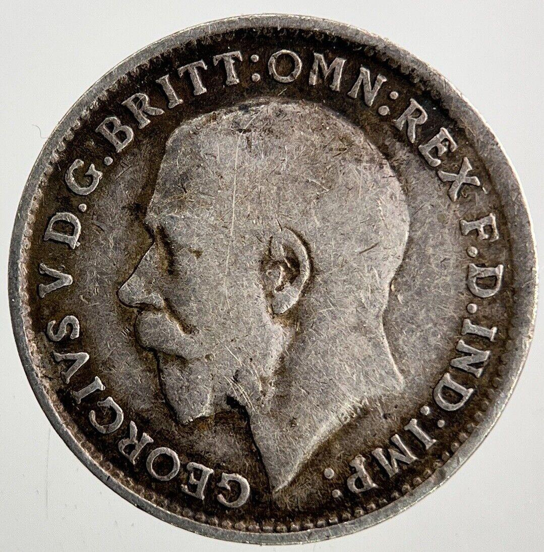 1917 George V Threepence Silver Coin | Fine Collectable Grade