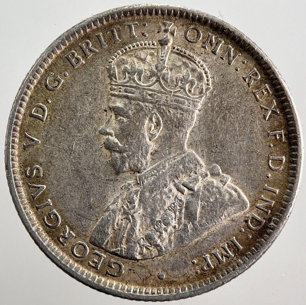 1917-M Australia One Shilling Silver Coin | Very High Grade