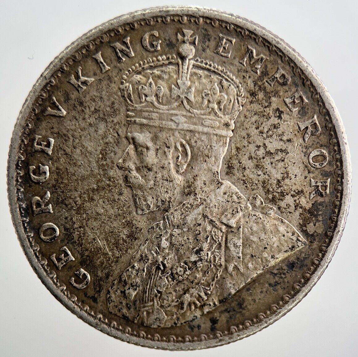 1918 India 1 One Rupee Silver Coin | Very High Grade | a2068