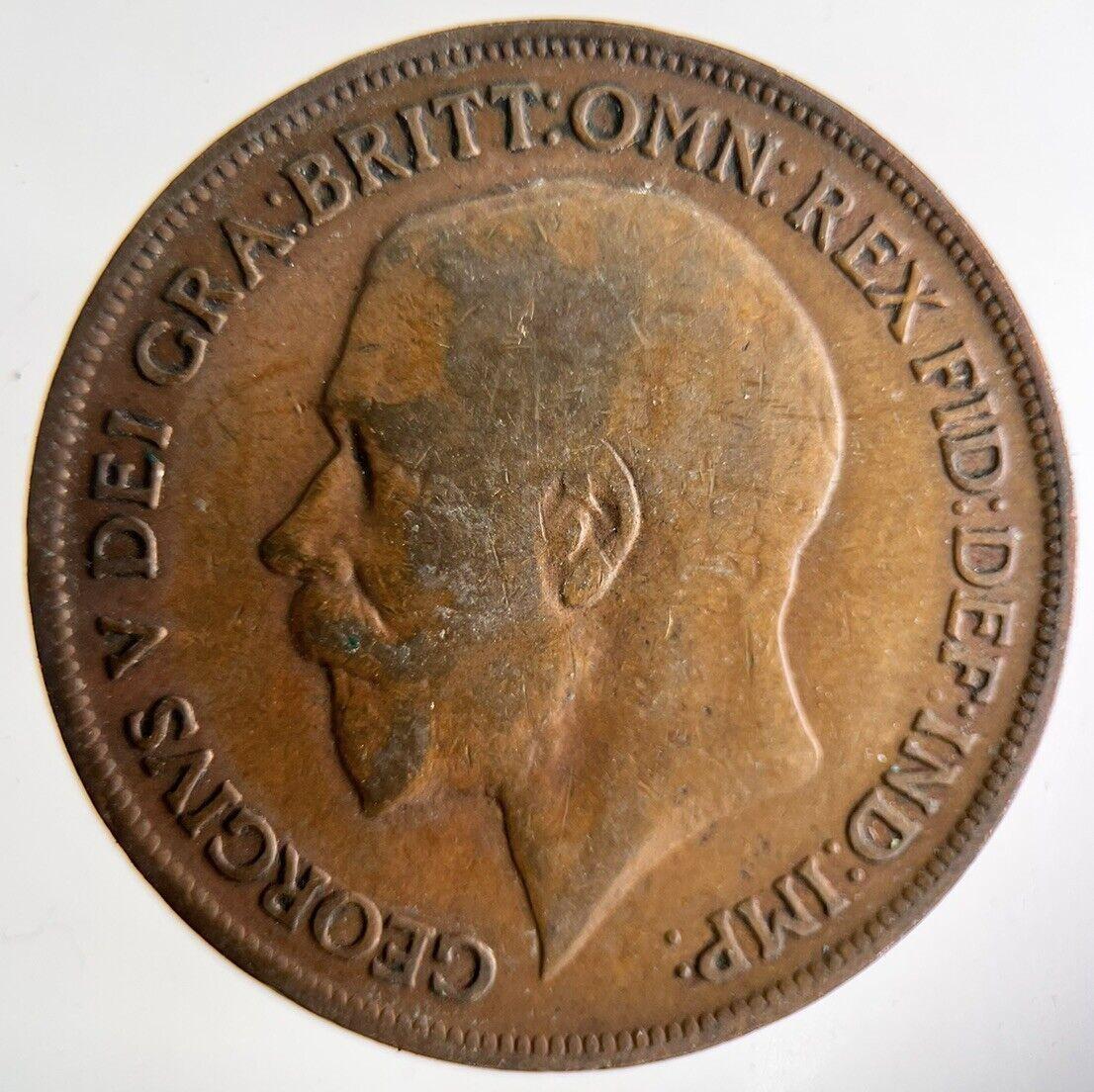 1918 George V One Penny Coin | Collectable Grade
