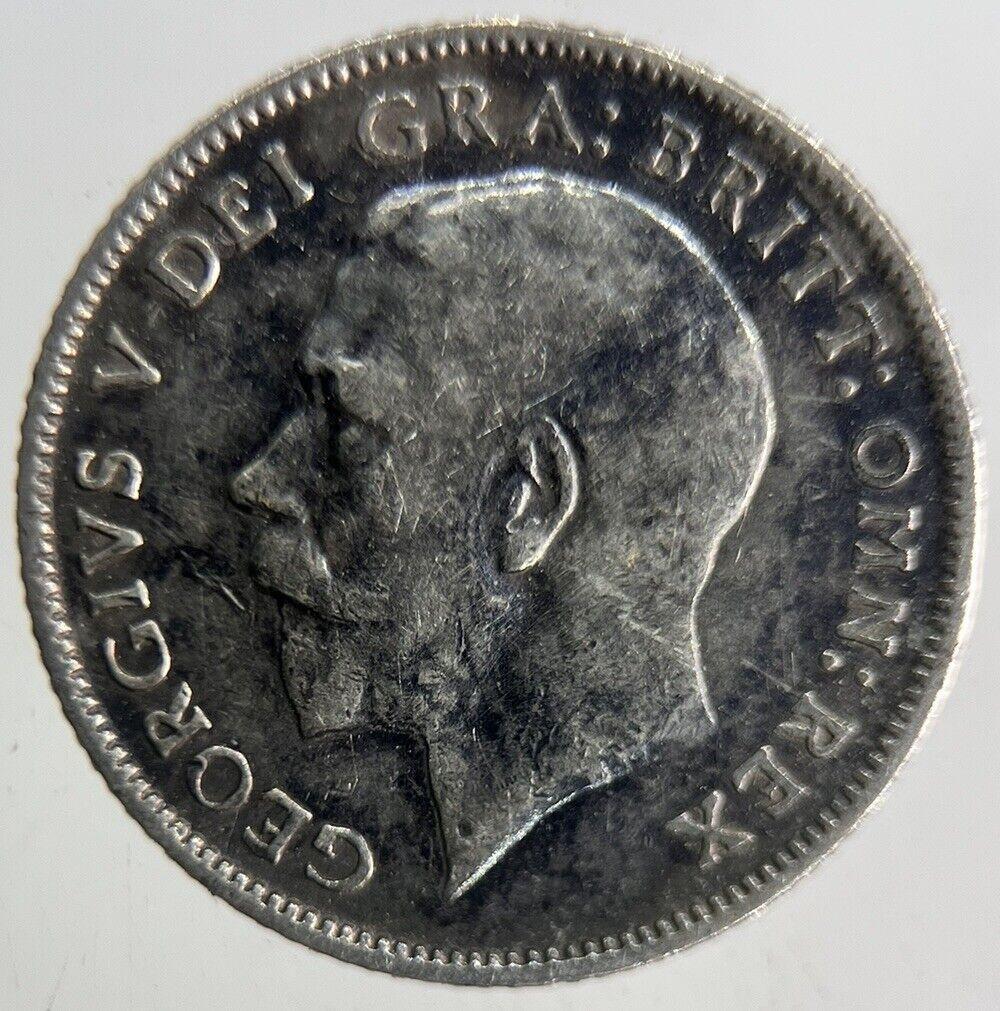1918 George V Sixpence Silver Coin | Fine Collectable Grade