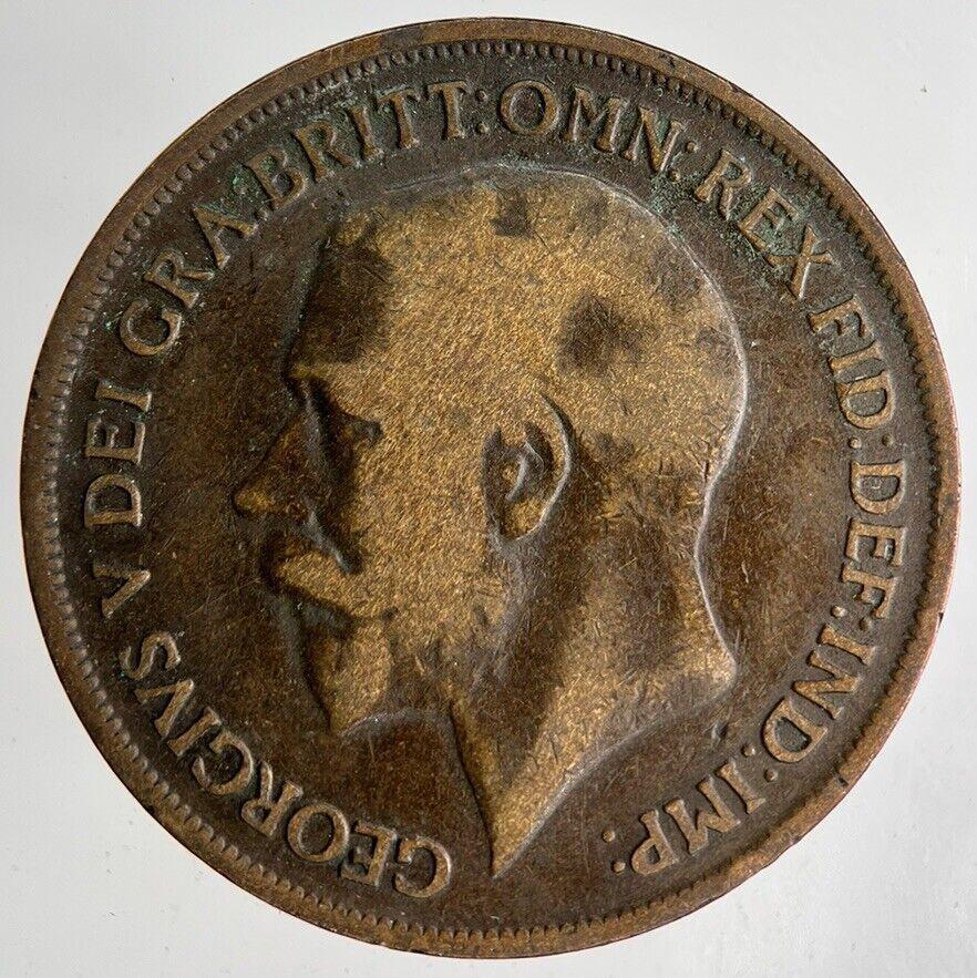 1918 George V One Penny Coin | Collectable Grade