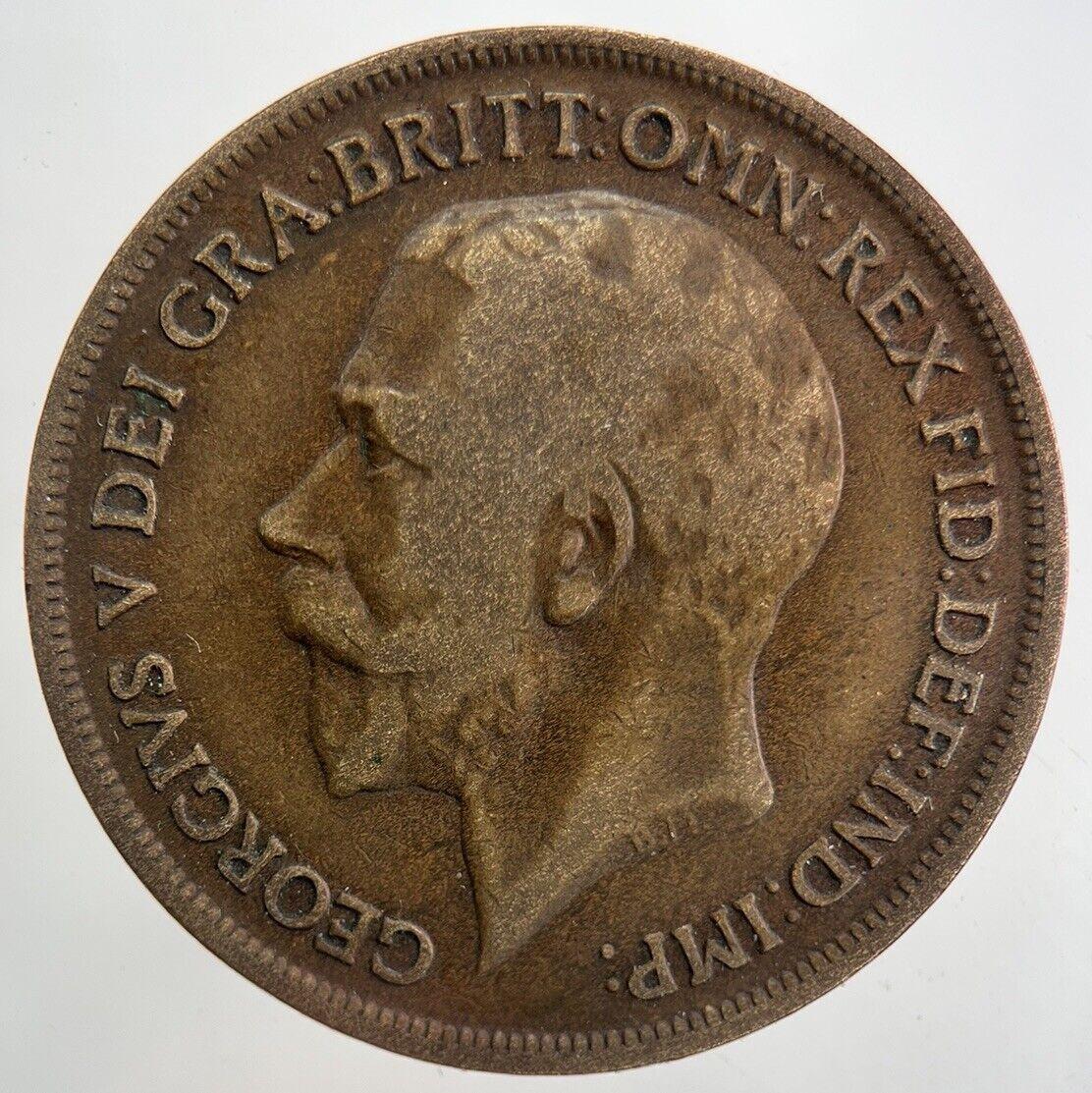 1918 George V One Penny Coin | Collectable Grade