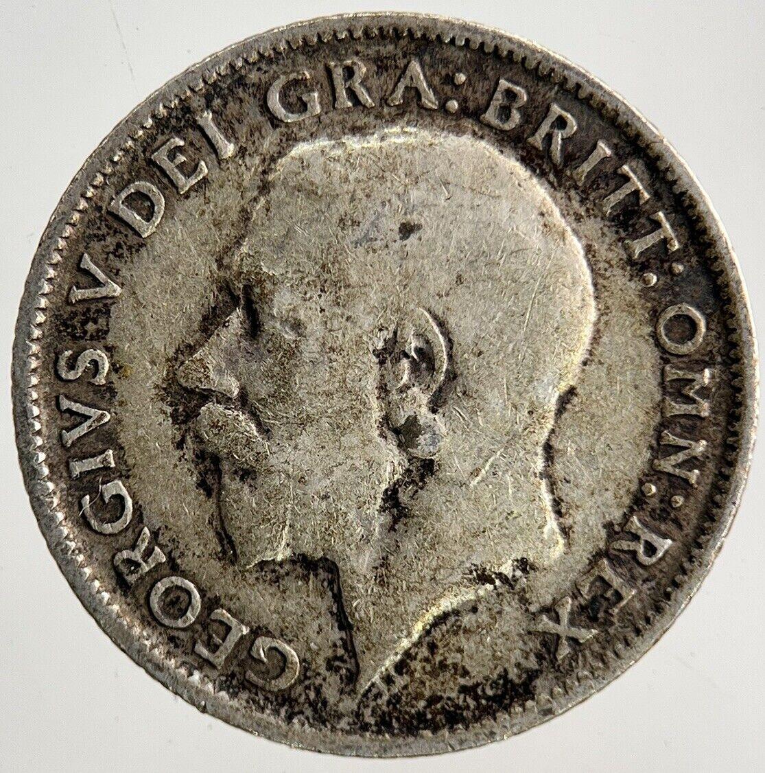 1918 George V Sixpence Silver Coin | Fine Collectable Grade