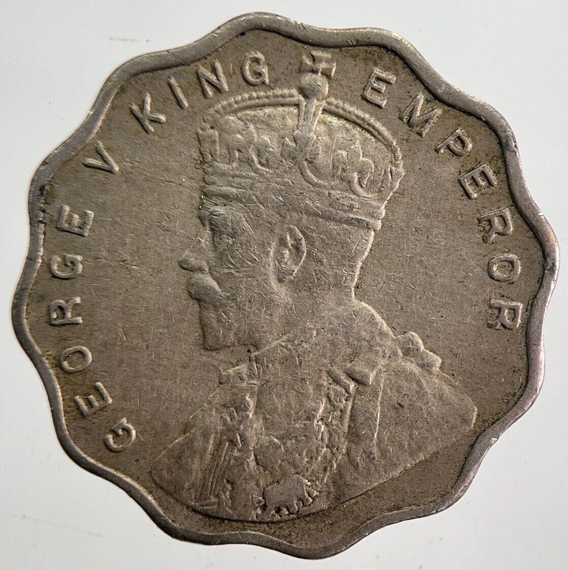 1918 India 1 One Anna Coin | Fine Collectable Grade | a4837