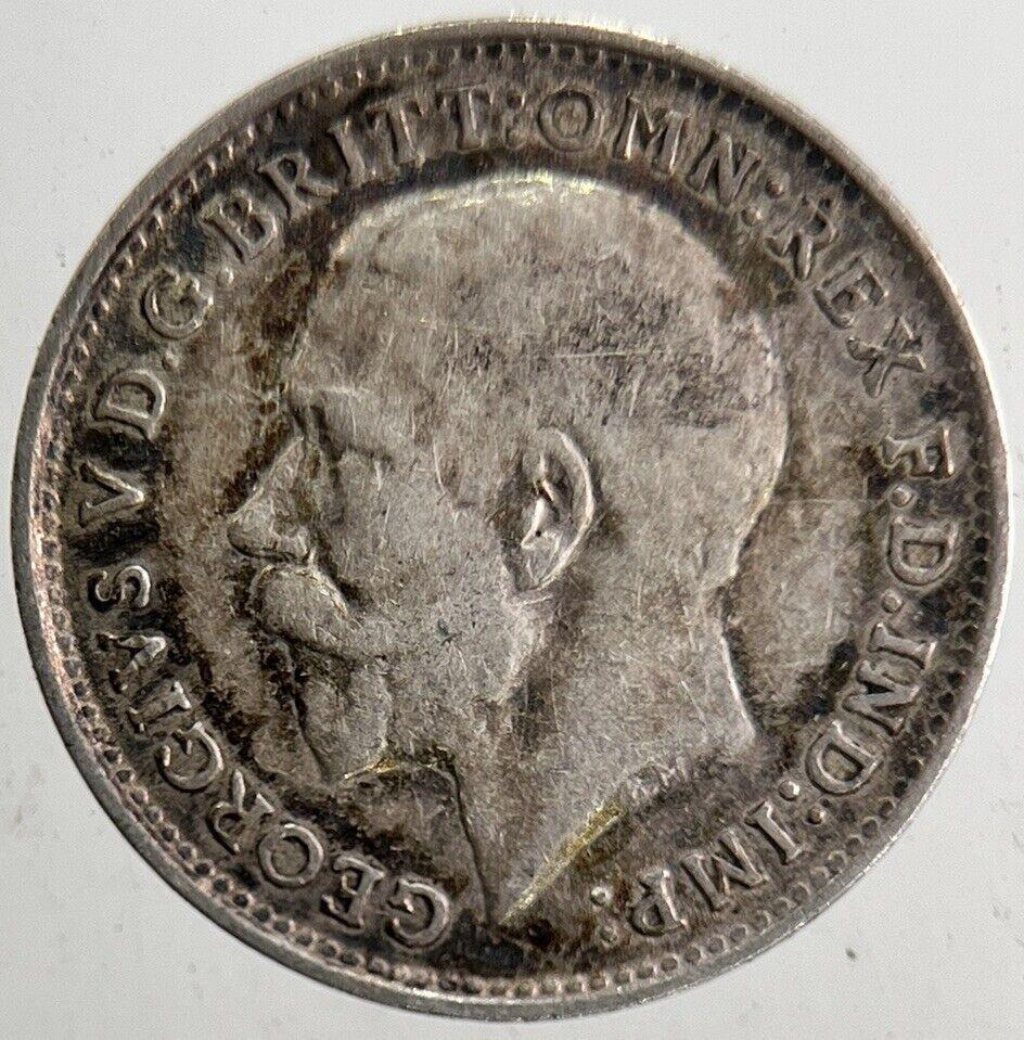 1918 George V Threepence Silver Coin | Very High Grade | a5482