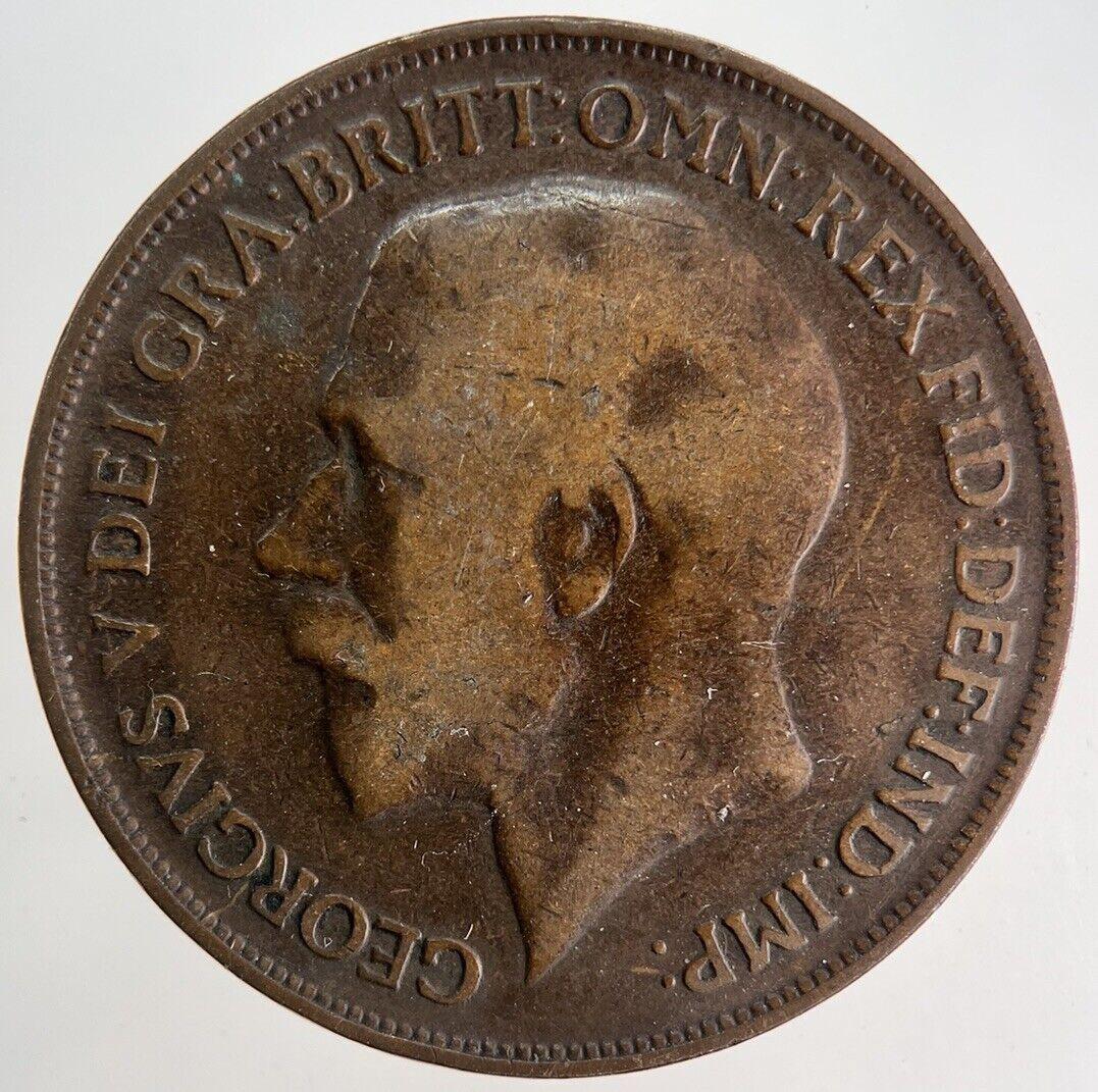 1918-H George V One Penny Coin | Collectable Grade | a9911